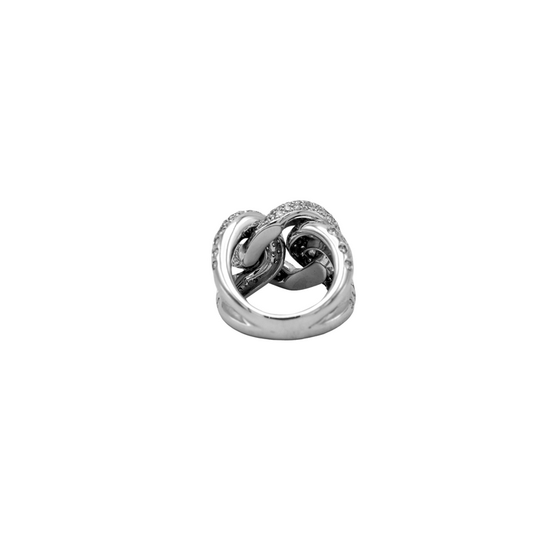 Chain Ring with Diamonds - Danielle B.