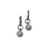 Drop Earrings with Diamonds