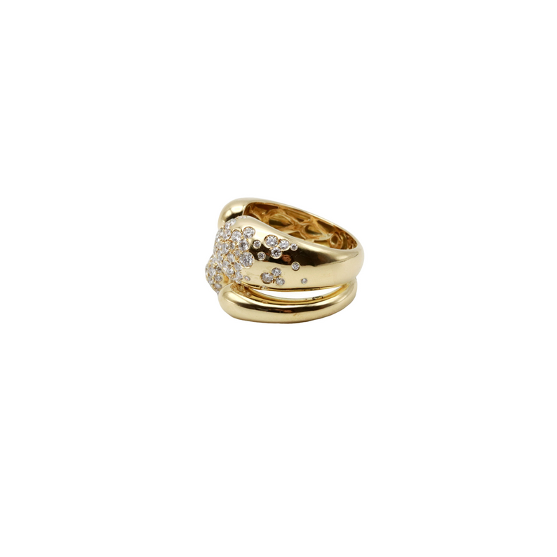 Open Ring with Diamonds - Danielle B.