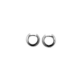 Huggie Earrings with Diamonds