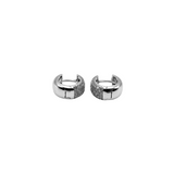 Huggie Earrings with Diamonds