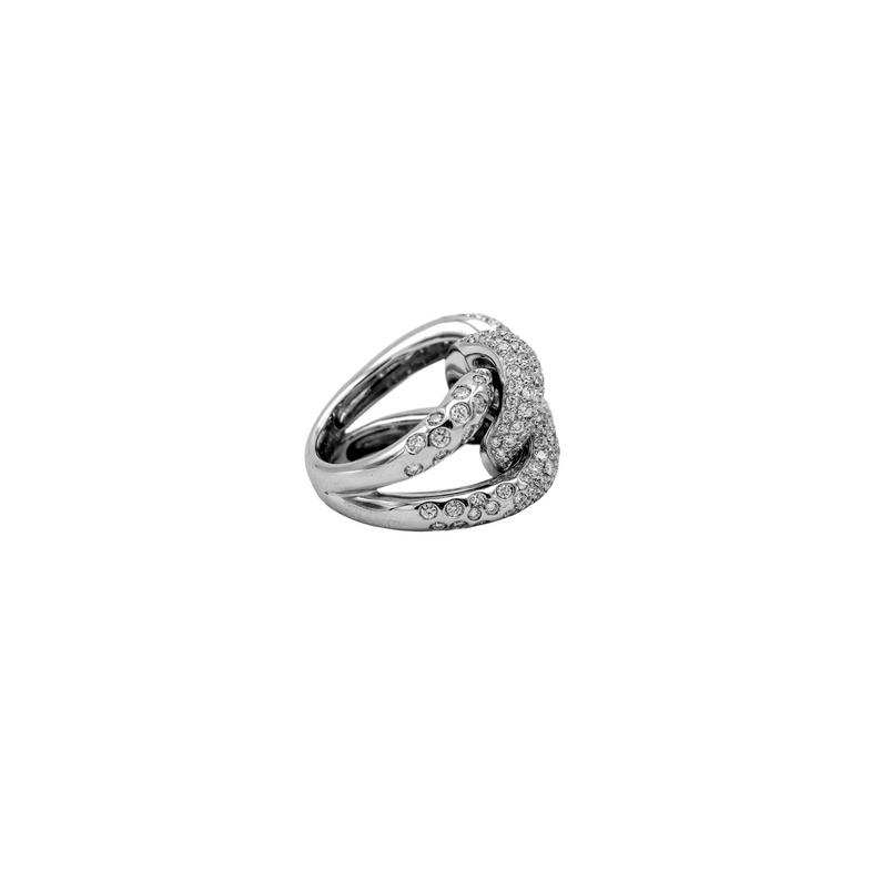 Chain Ring with Diamonds - Danielle B.