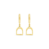 Staffe 18kt Yellow Gold Earrings with Diamonds